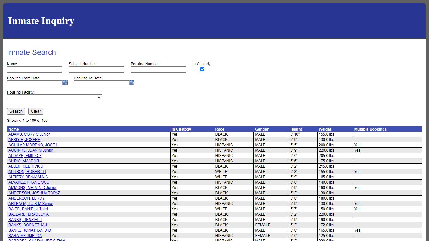 Inmate Search - inquiry.willcosheriff.org